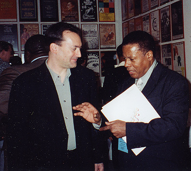 with Wayne Shorter